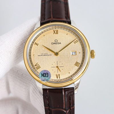 TW Factory Omega 41MM 8802 Movement 316L Steel Gold/Green Dial Watch